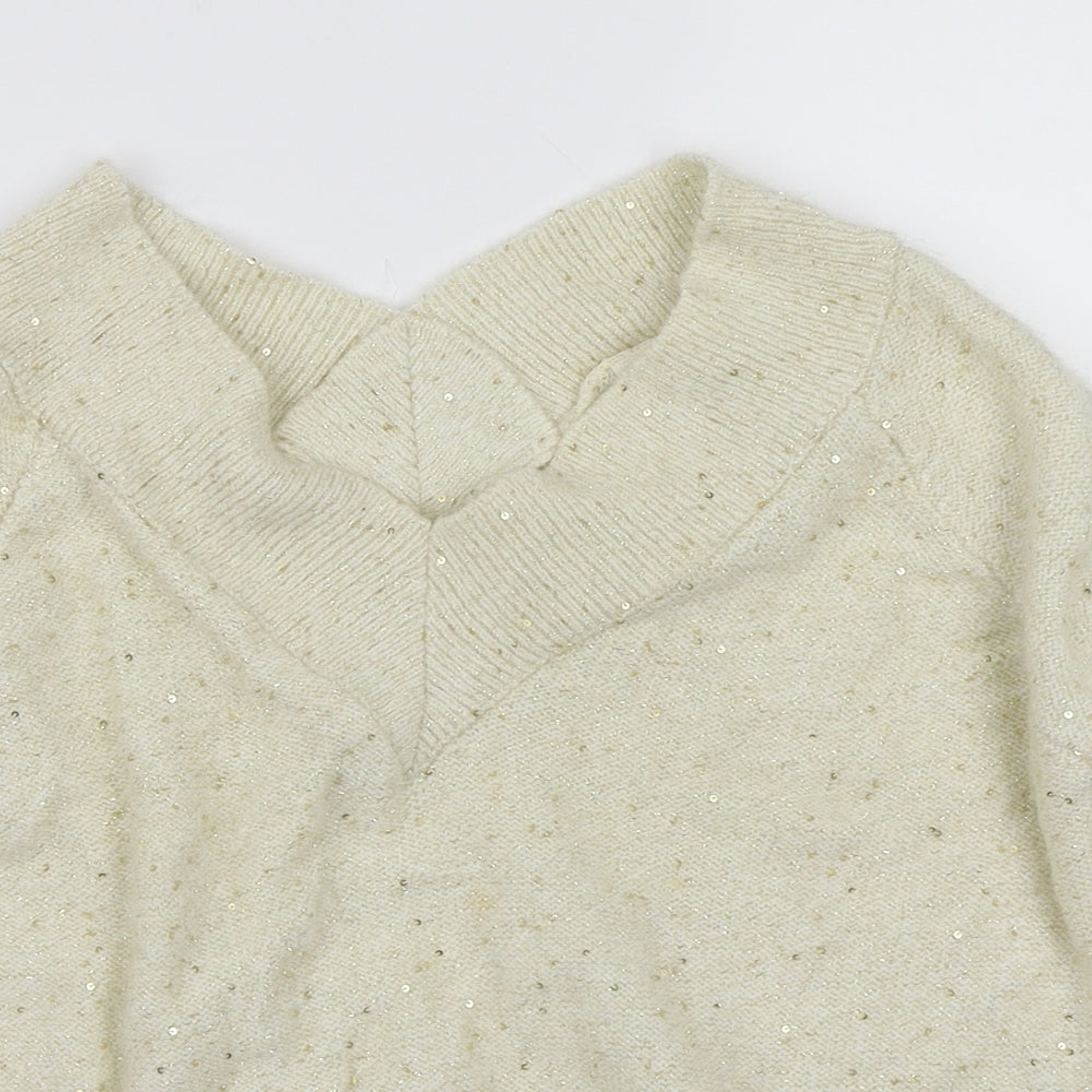 MNG Womens Ivory   Pullover Jumper Size M  - Size EU-M, US-S