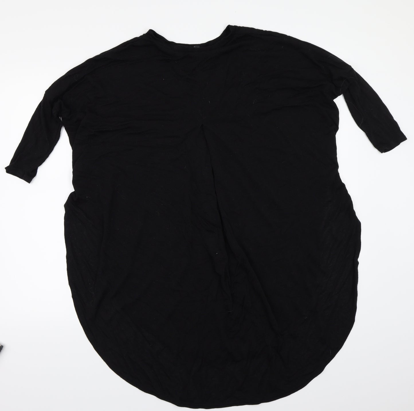 River Island Womens Black   Basic T-Shirt Size 8