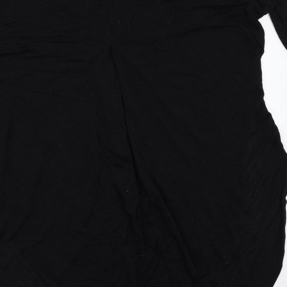 River Island Womens Black   Basic T-Shirt Size 8