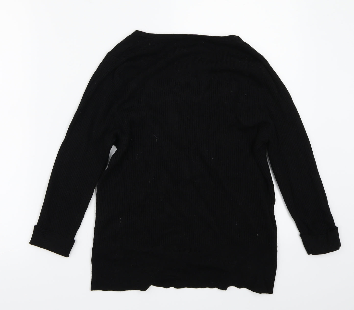 M&S Woman Womens Black   Pullover Jumper Size 18