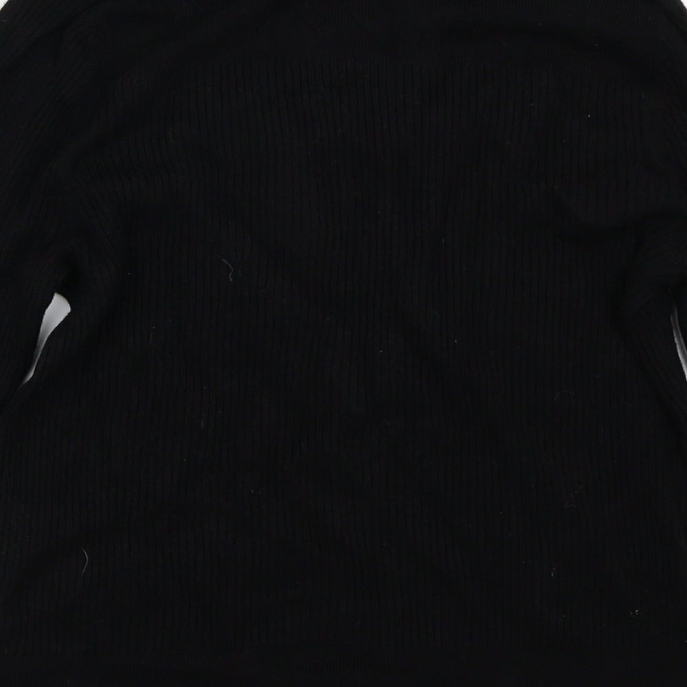 M&S Woman Womens Black   Pullover Jumper Size 18