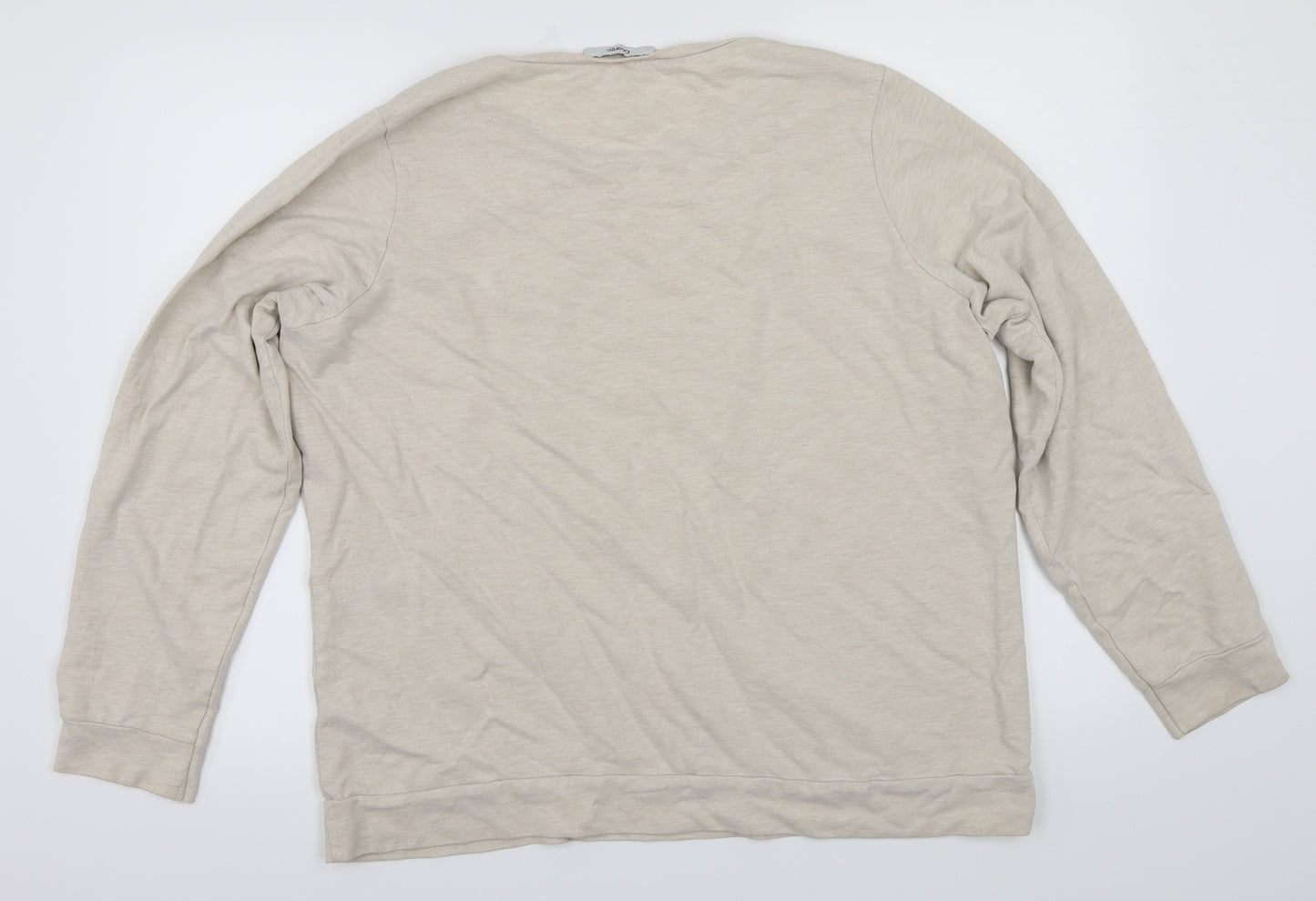 George Womens Beige   Pullover Sweatshirt Size 18  - Owl Print