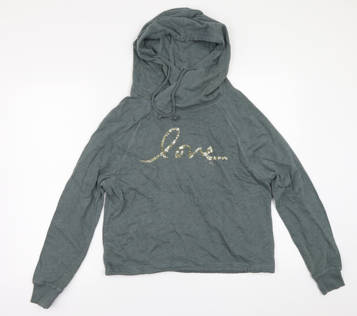 Victoria's Secret Womens Green   Pullover Hoodie Size XS