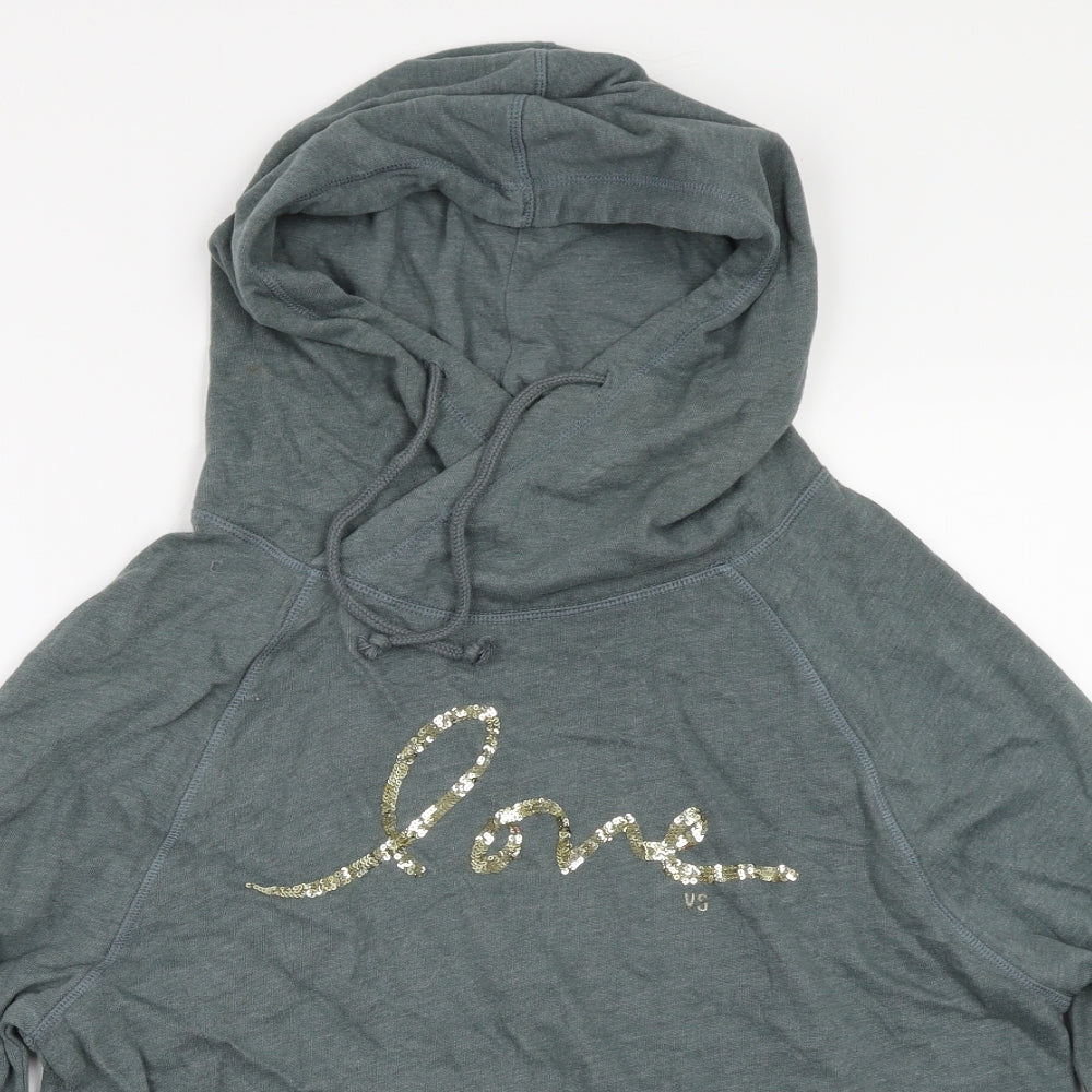 Victoria's Secret Womens Green   Pullover Hoodie Size XS