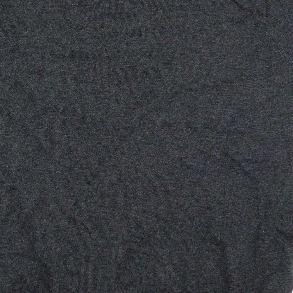 Evie Womens Grey   Basic Blouse Size 12