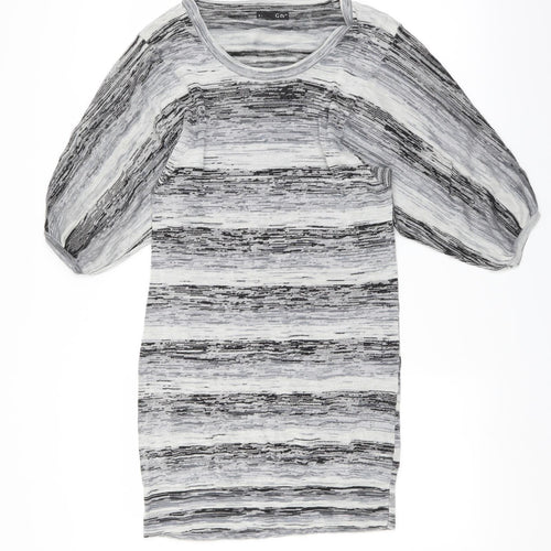 GIVe Womens Grey   Jumper Dress  Size M