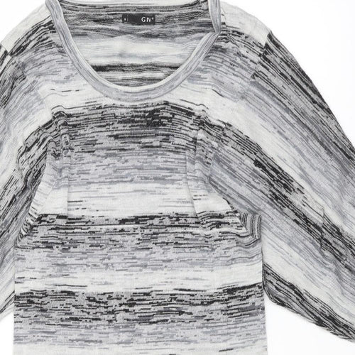 GIVe Womens Grey   Jumper Dress  Size M
