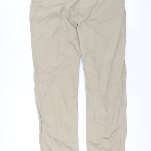Preworn Womens Beige   Trousers  Size 16 L27 in