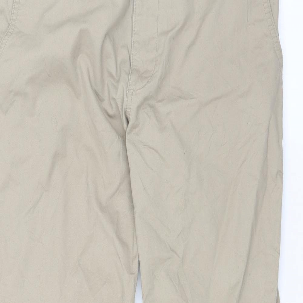 Preworn Womens Beige   Trousers  Size 16 L27 in
