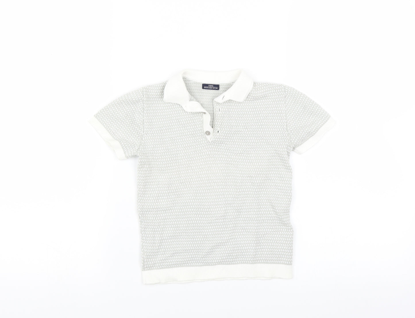 NEXT Boys Grey   Basic Polo Size 2-3 Years