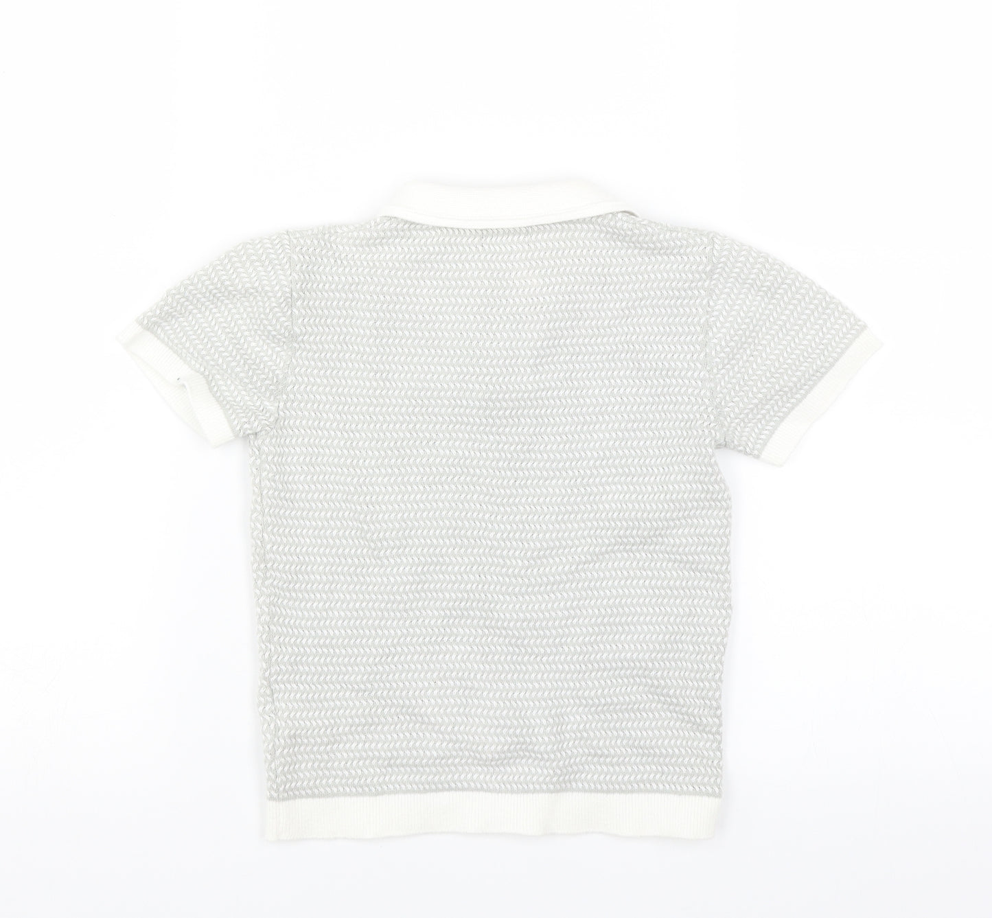 NEXT Boys Grey   Basic Polo Size 2-3 Years