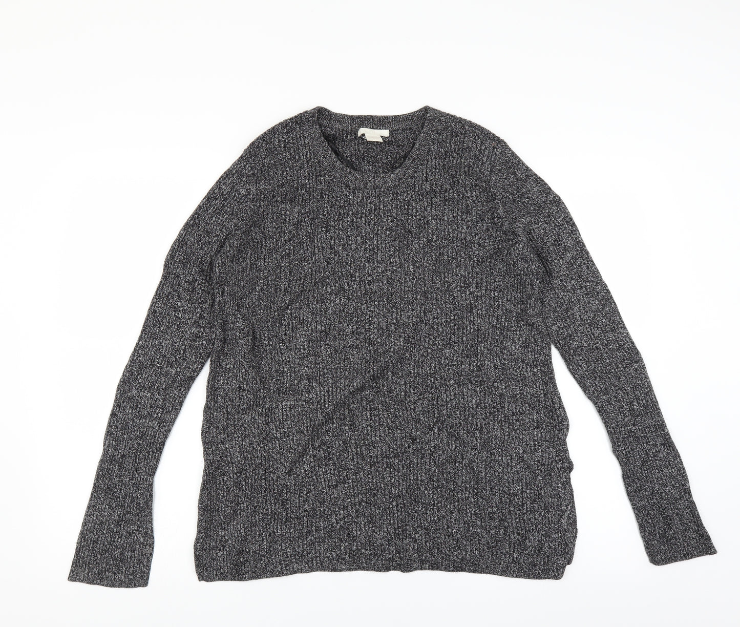 H&M Womens Grey   Pullover Jumper Size L