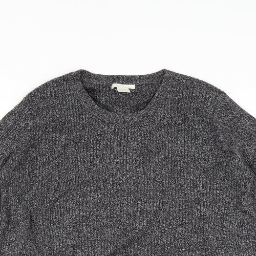 H&M Womens Grey   Pullover Jumper Size L