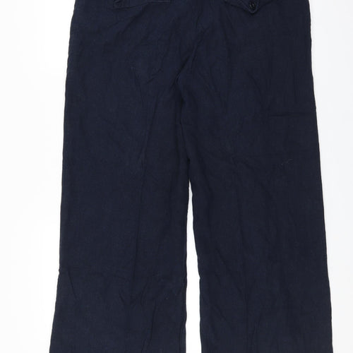 New Look Womens Blue   Trousers  Size 14 L28 in