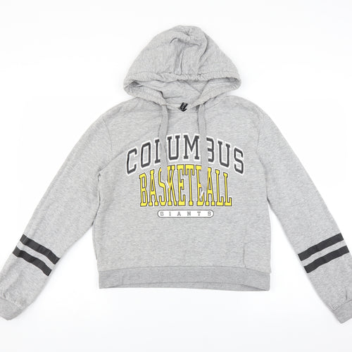 Divided by H&M Womens Grey   Pullover Hoodie Size XS  - columbus basketball