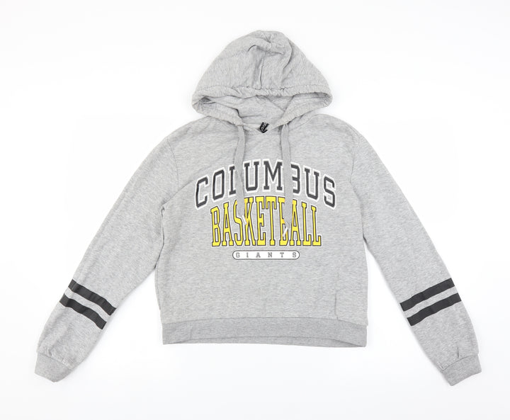 Divided by H&M Womens Grey   Pullover Hoodie Size XS  - columbus basketball