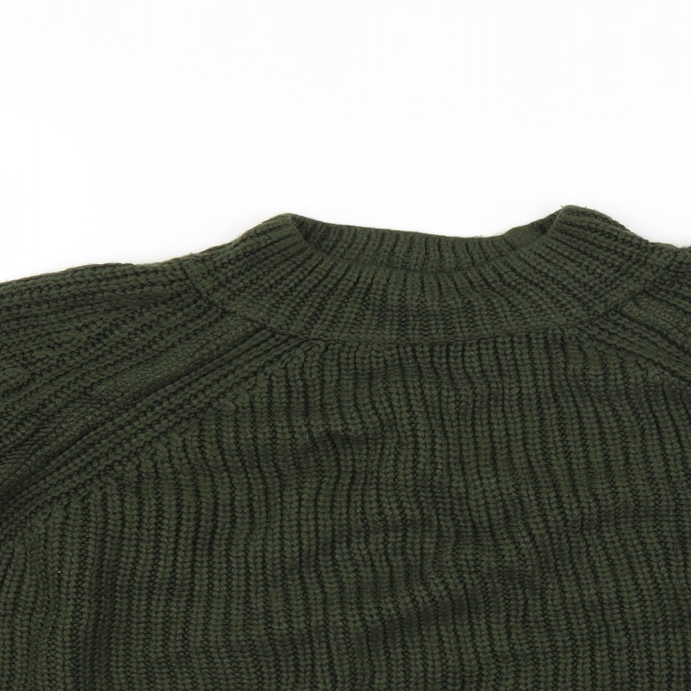 Topshop Womens Green   Pullover Jumper Size 6