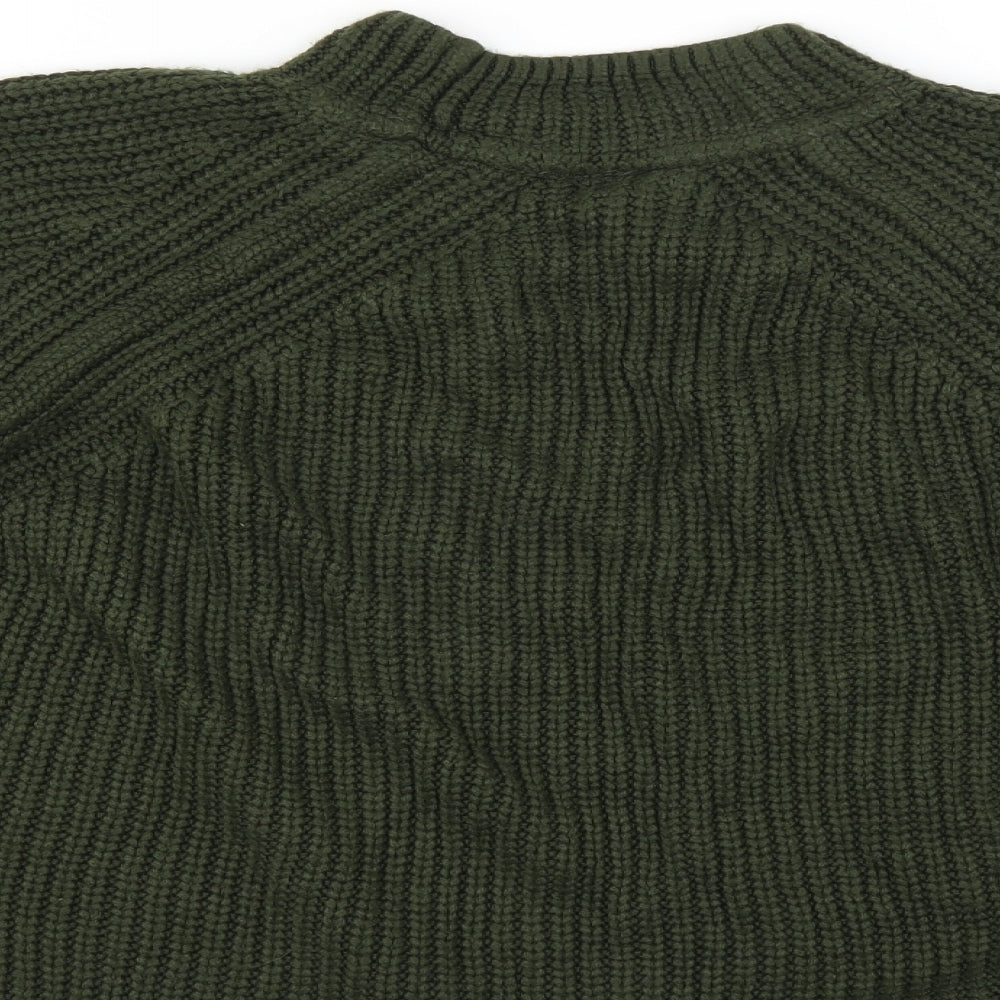 Topshop Womens Green   Pullover Jumper Size 6