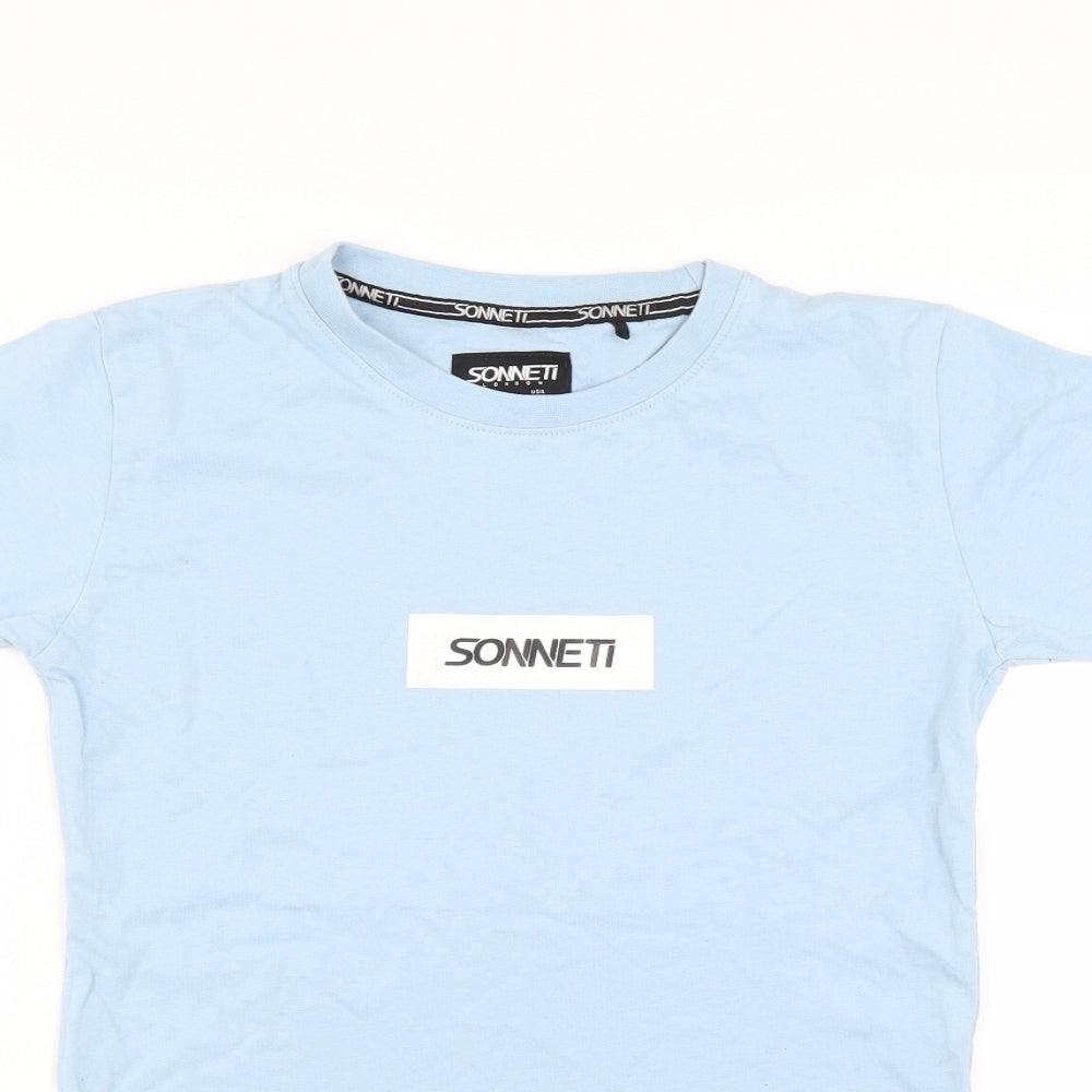 Sonneti Boys Blue   Basic T-Shirt Size 10-11 Years