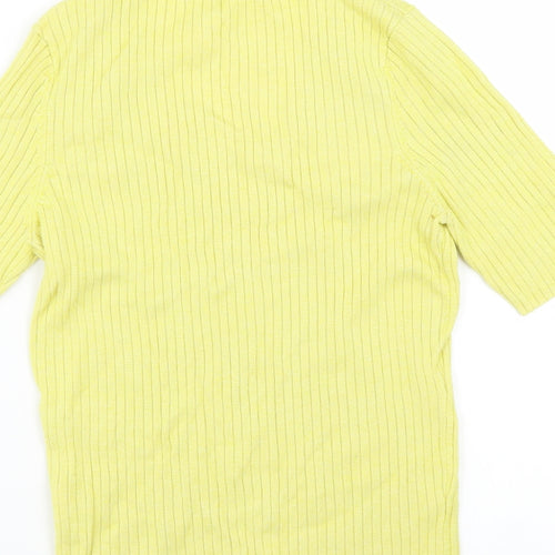 River Island Womens Yellow   Pullover Jumper Size 12