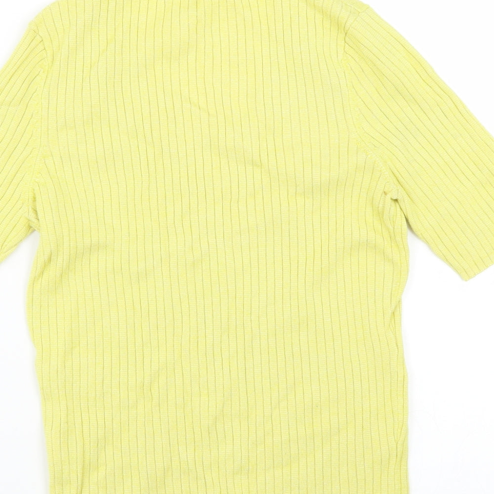 River Island Womens Yellow   Pullover Jumper Size 12