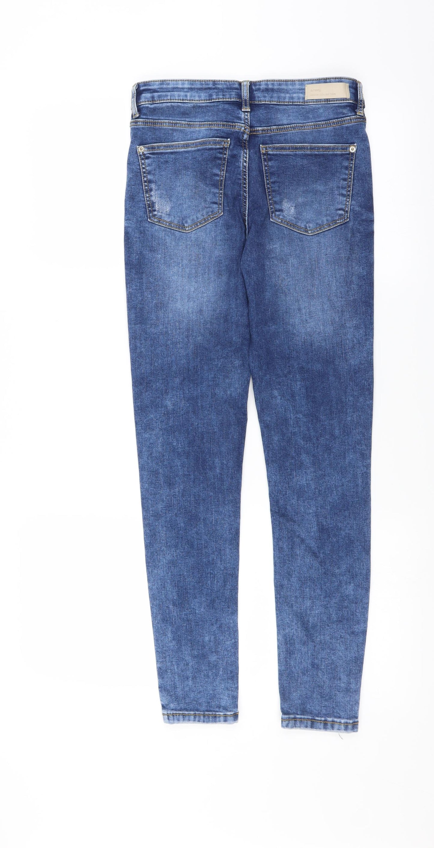 Sinsay Womens Blue  Denim Skinny Jeans Size 8 L27 in