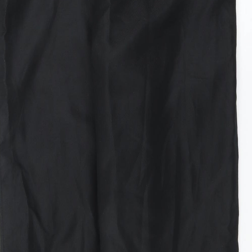 Preworn Boys Black   Jogger Trousers Size 13 Years