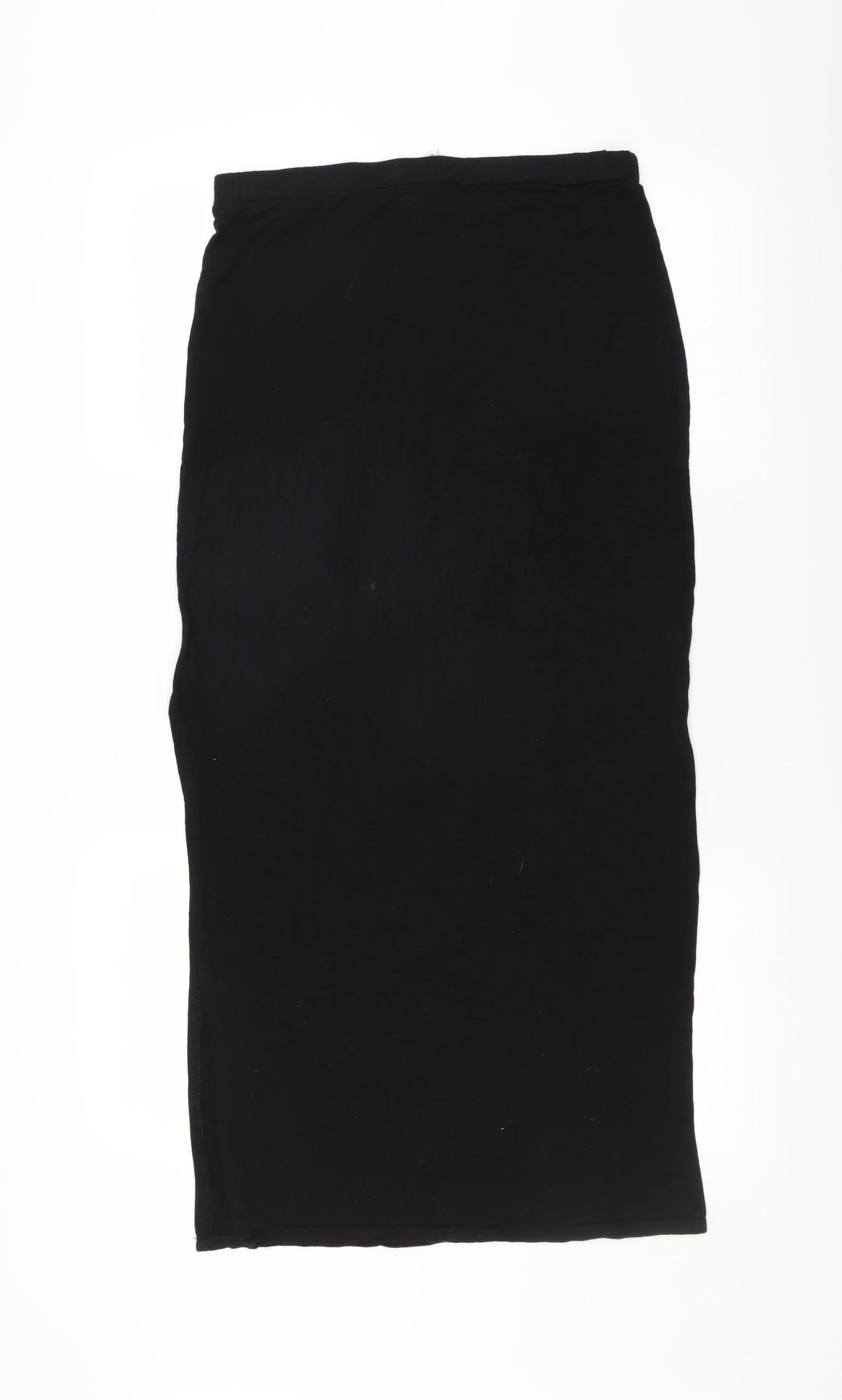 New Look Womens Black   Maxi Skirt Size 12  - Side split