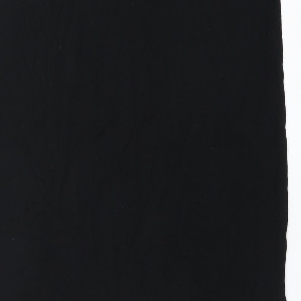 New Look Womens Black   Maxi Skirt Size 12  - Side split