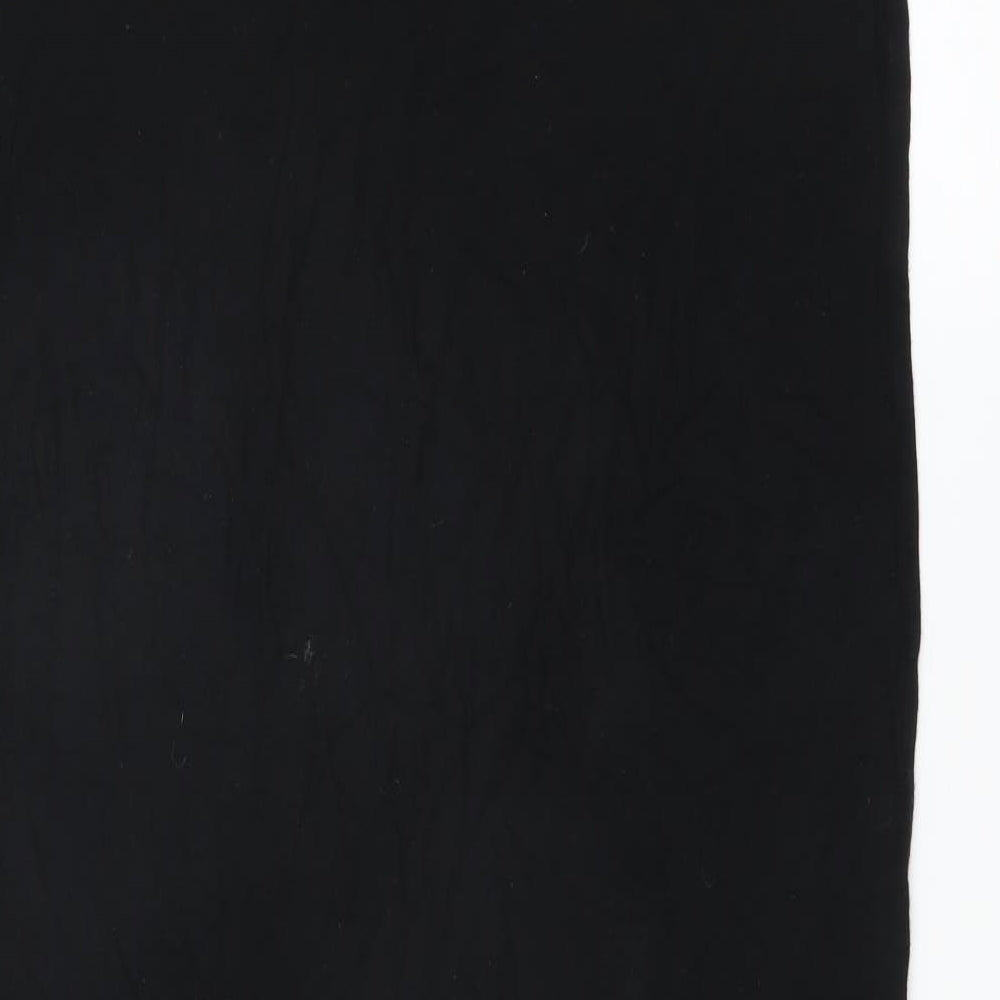 New Look Womens Black   Maxi Skirt Size 12  - Side split