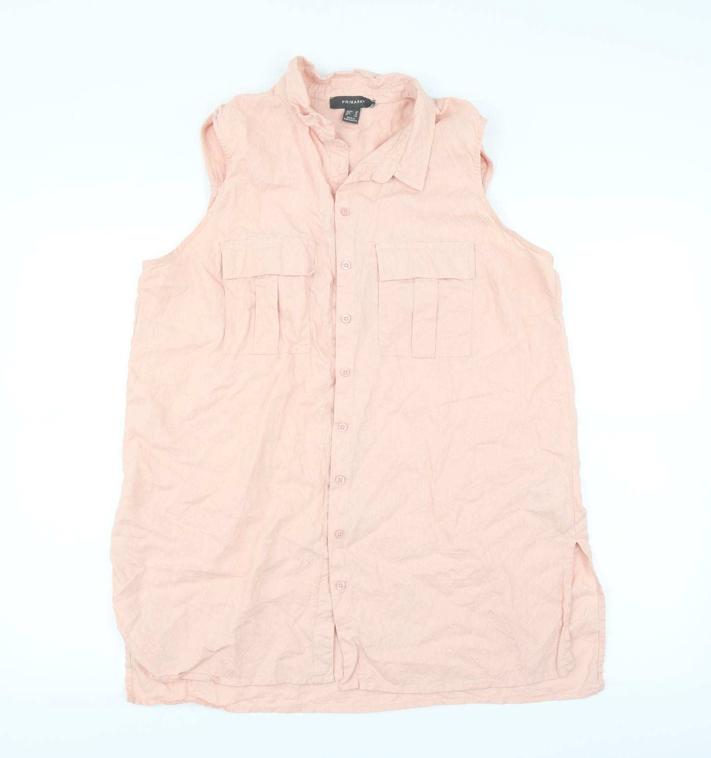 Primark Womens Pink   Basic Blouse Size 18