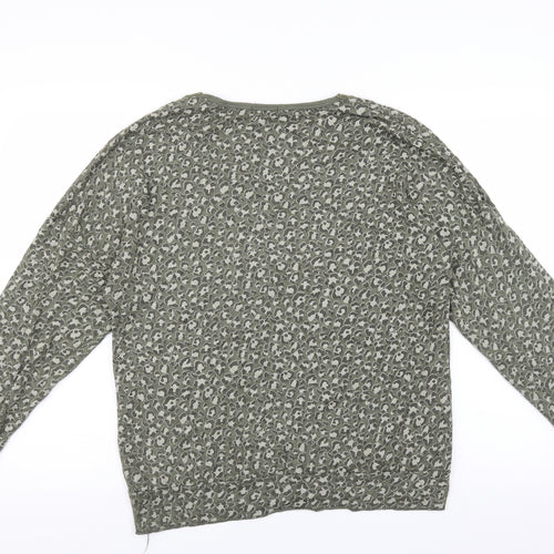 Made in Italy Womens Green   Pullover Jumper