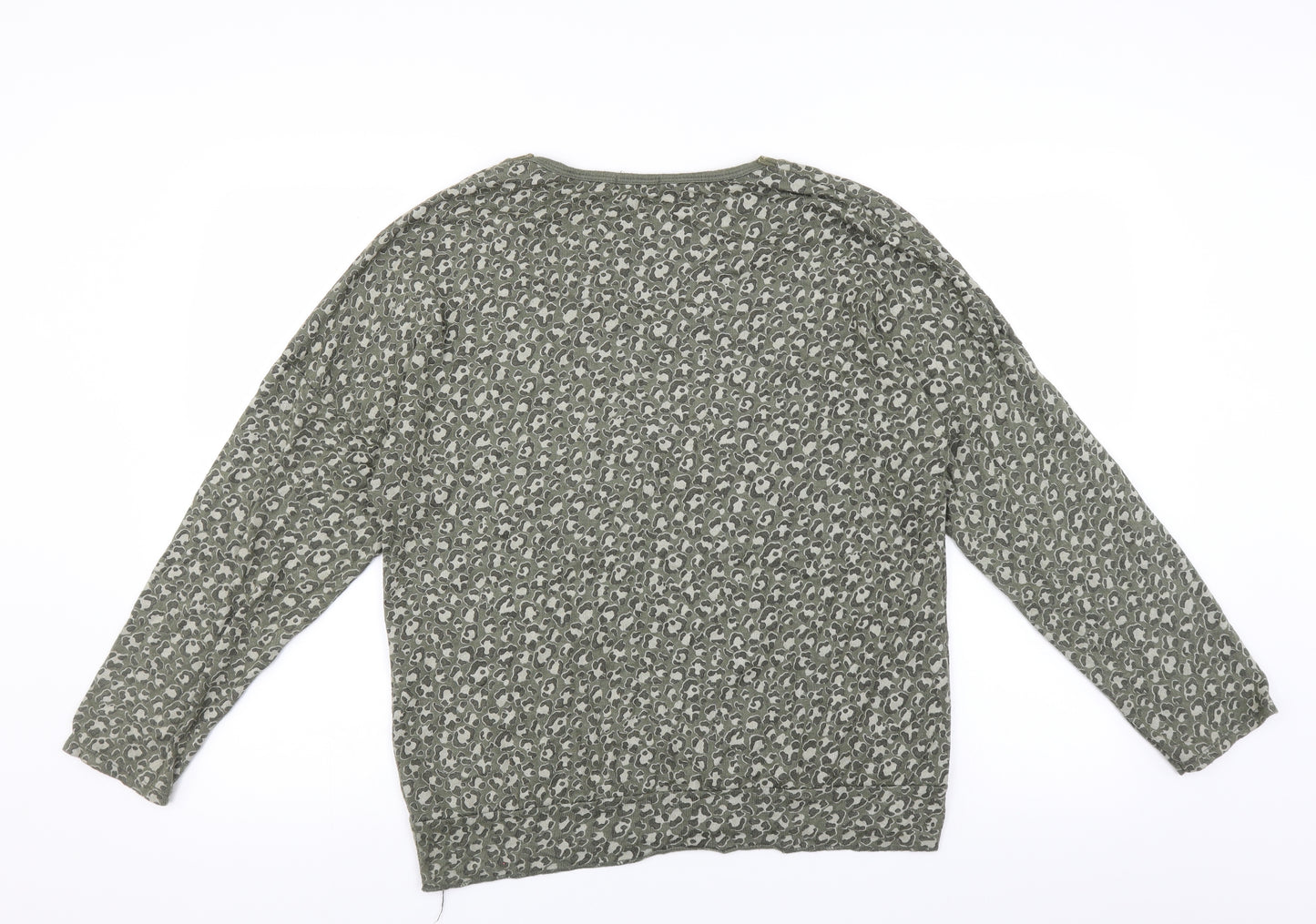 Made in Italy Womens Green   Pullover Jumper