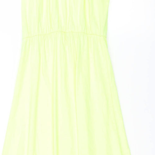 I Heart Girlswear Girls Yellow   Fit & Flare  Size 8 Years