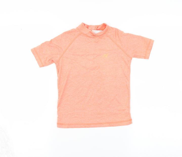 NEXT Girls Orange   Basic T-Shirt Size 4-5 Years