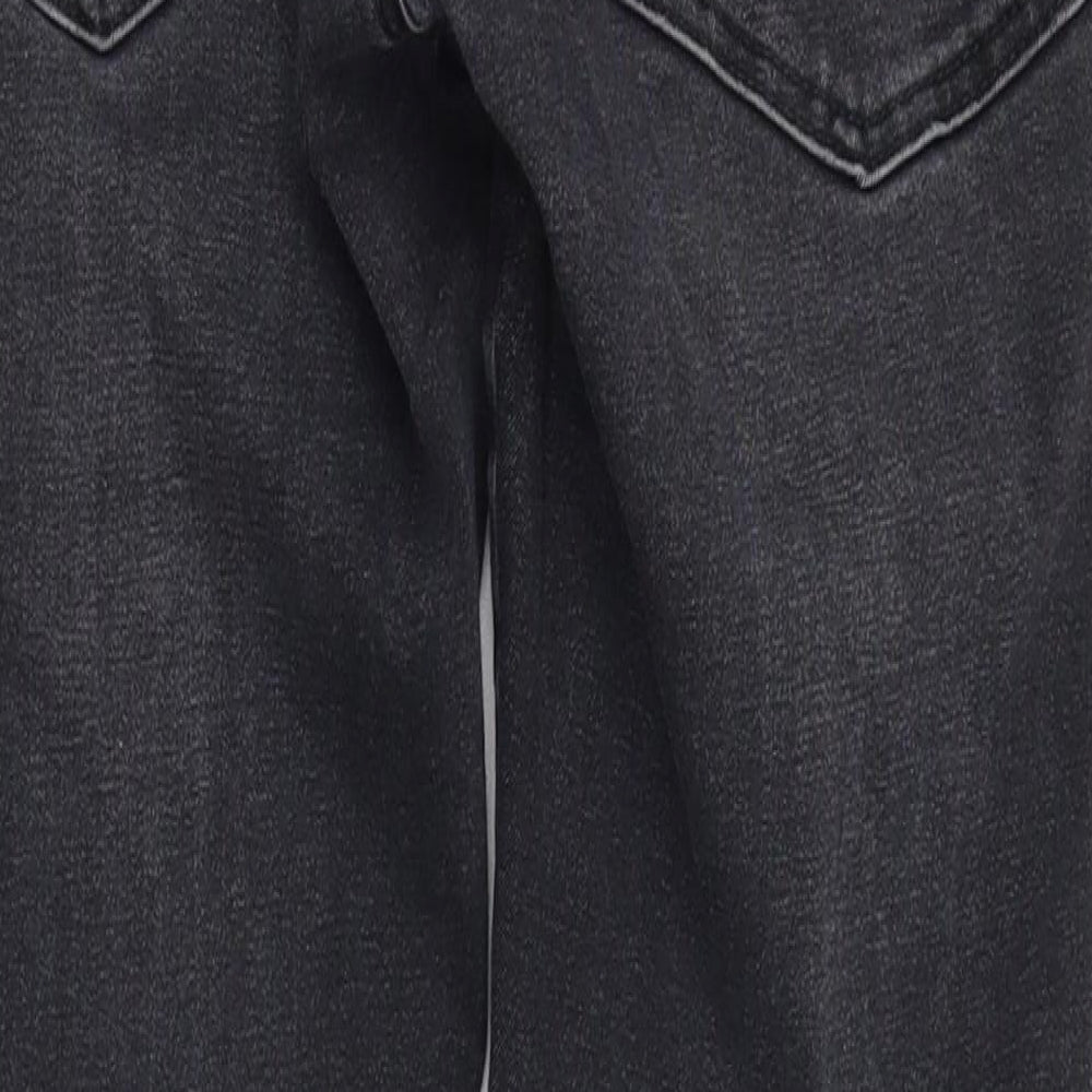 Eleven Mens Black  Denim Skinny Jeans Size 30 in L28 in