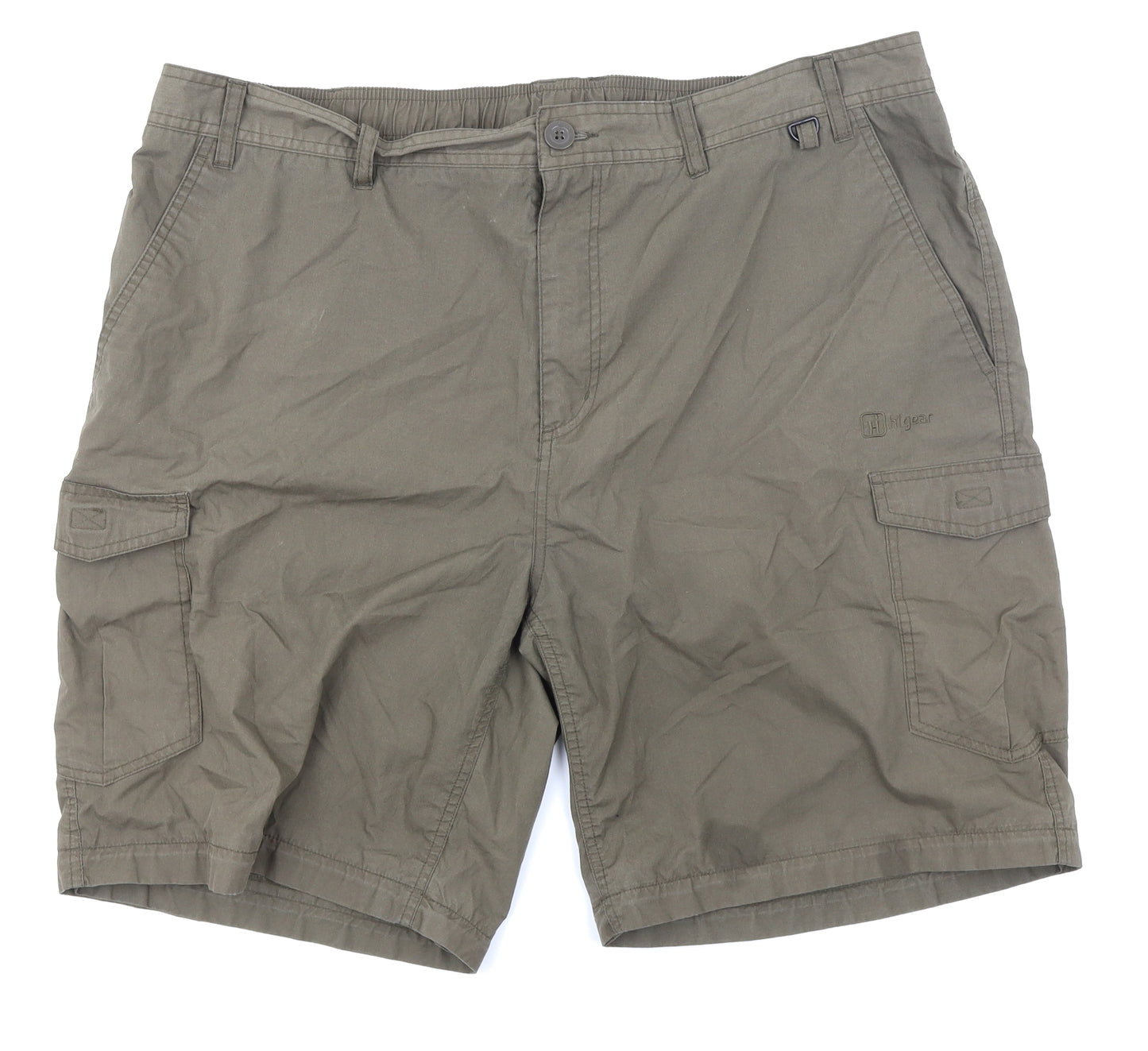 Hi Gear Mens Green   Cargo Shorts Size 42 in