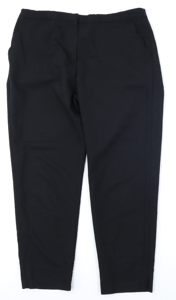 Atmosphere Womens Black   Trousers  Size 10 L24 in