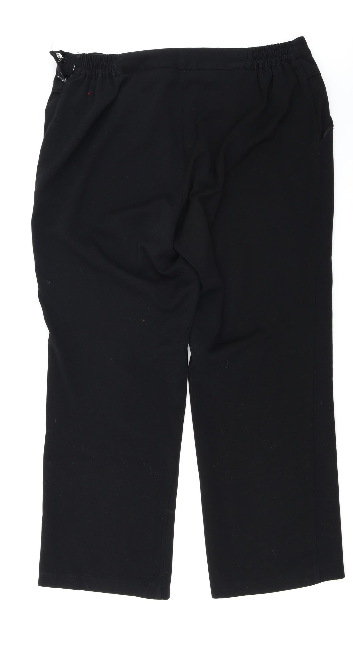 Anna Rose Womens Black   Trousers  Size 18 L27 in