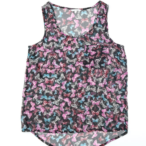 New Look Womens Black   Basic Blouse Size 10  - Butterfly