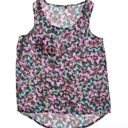 New Look Womens Black   Basic Blouse Size 10  - Butterfly
