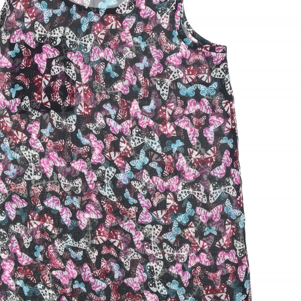 New Look Womens Black   Basic Blouse Size 10  - Butterfly