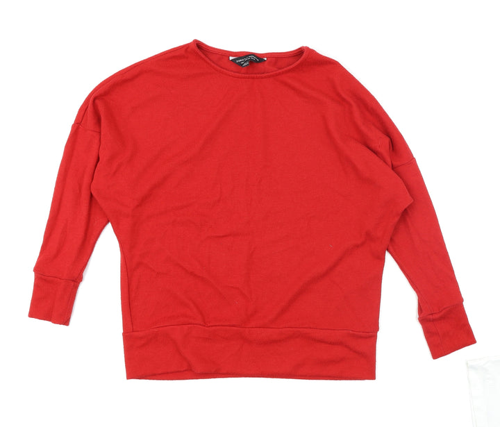 Dorothy Perkins Womens Red Pullover Jumper Size 10