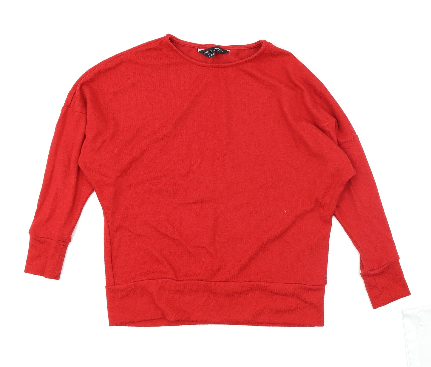 Dorothy Perkins Womens Red   Pullover Jumper Size 10