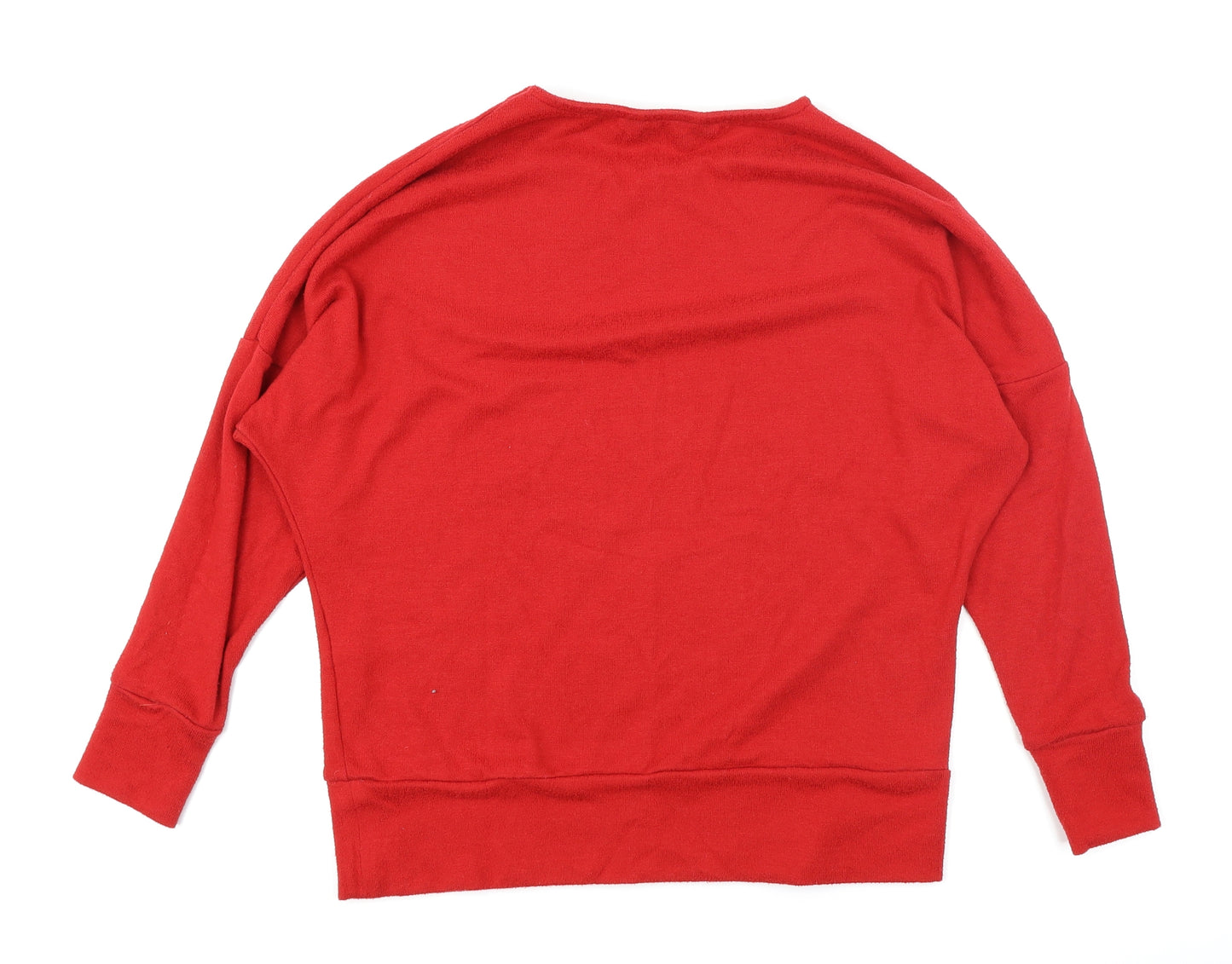 Dorothy Perkins Womens Red   Pullover Jumper Size 10