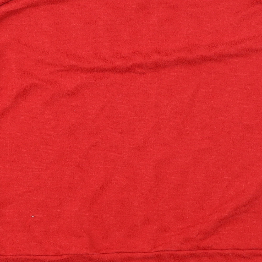 Dorothy Perkins Womens Red   Pullover Jumper Size 10
