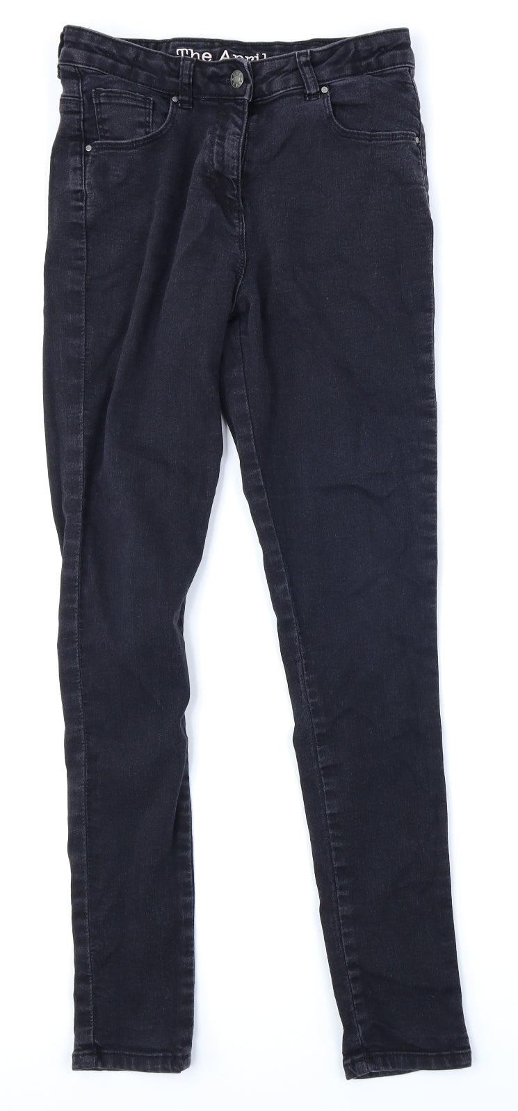 Matalan Girls Black  Denim Skinny Jeans Size 13 Years