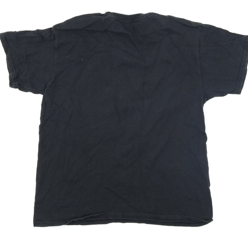 Wet Bandits Womens Black   Basic T-Shirt Size M