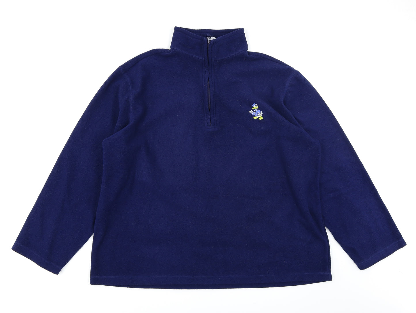 Disney Shopping Mens Blue   Pullover Sweatshirt Size L  - Disney Donald Duck