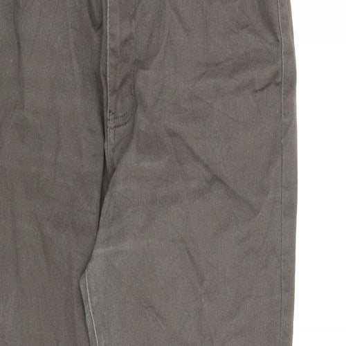 Moon Girl Womens Brown   Chino Trousers Size 34 in L28 in